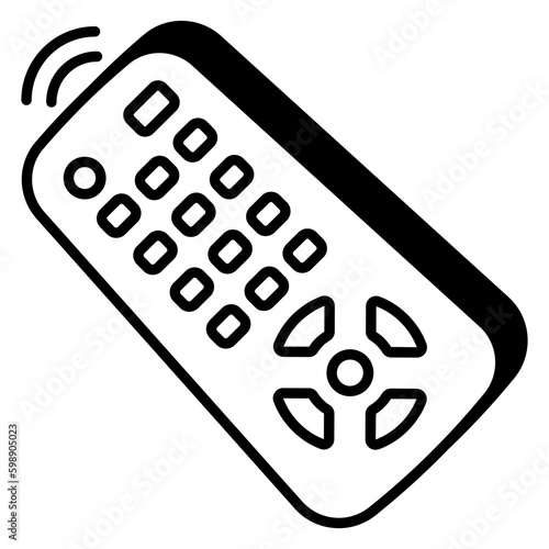 Modern design icon of wireless remote