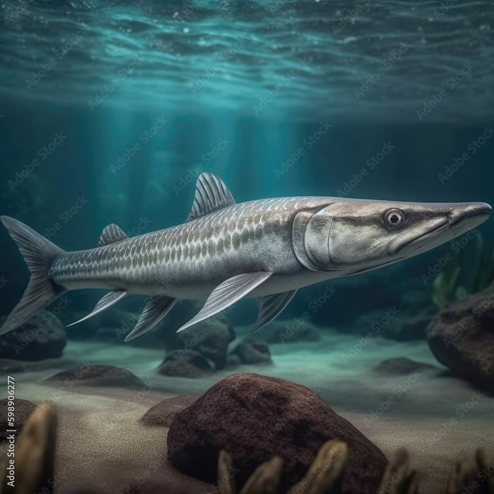 Barracuda in natural habitat (generative AI) Barracuda in natural habitat (generative AI)