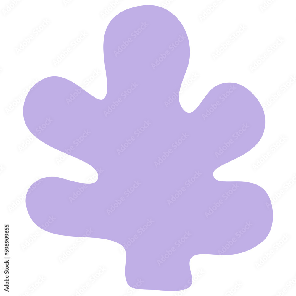 Hand Drawn Organic Shape Hand Drawn Organic Shape