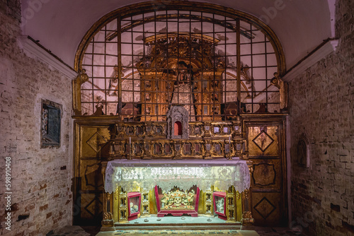 Holy House of Loreto replica in Civic Museums in Salemi town located in south-western part of Sicily Island, Italy photo