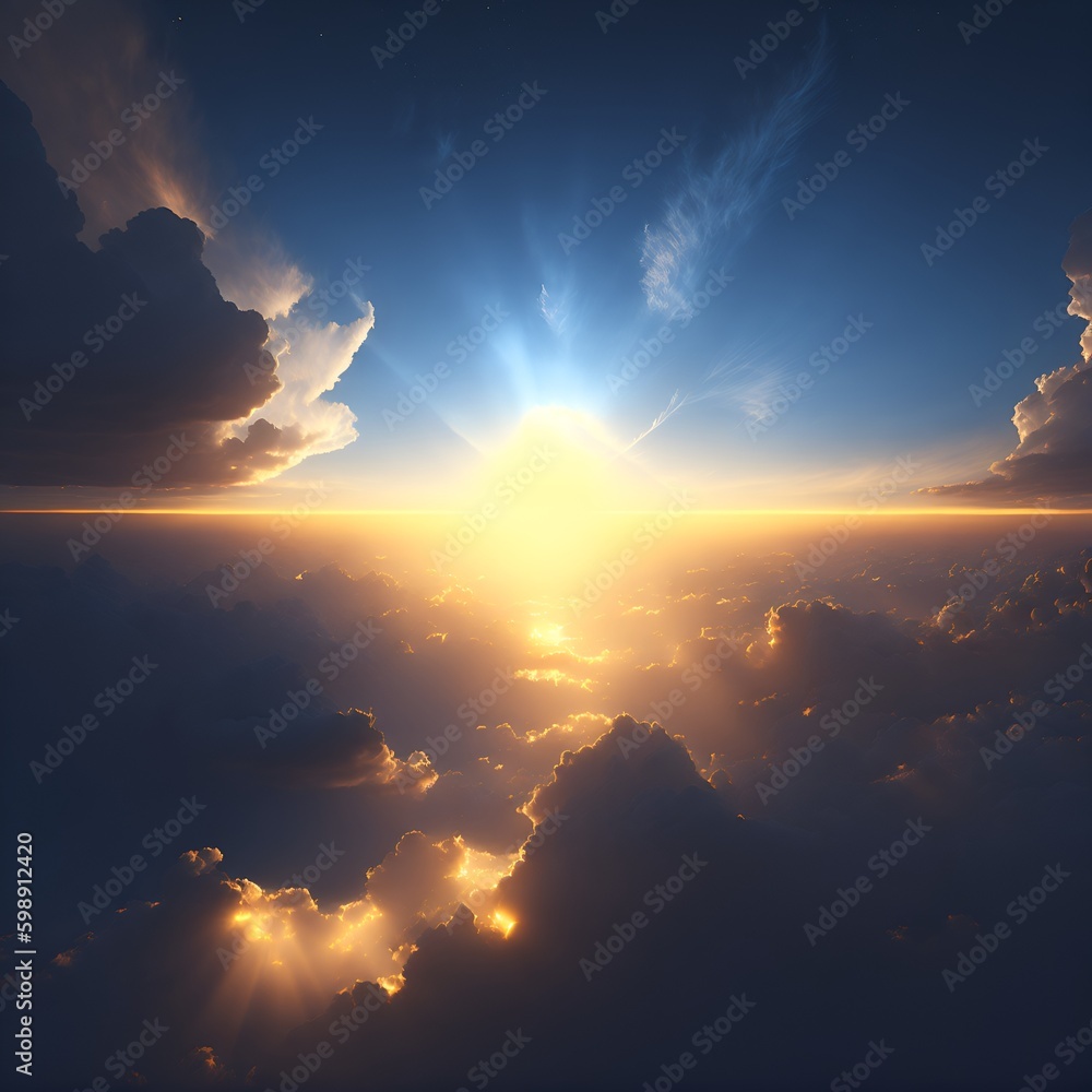sunrise in the sky sunrise in the sky