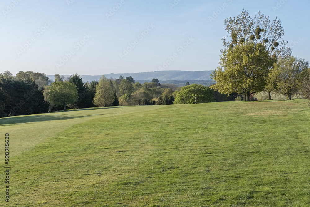 Cowdray golf coarse, West Sussex, Uk, May 2023 Cowdray golf coarse, West Sussex, Uk, May 2023