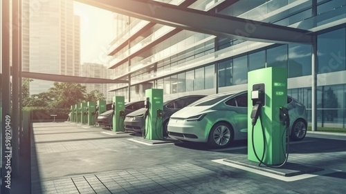 EV charging stations are designed with the idea of supplying eco-power and green energy from sustainable sources to charger stations in order to minimize CO2 emissions. The Generative AI