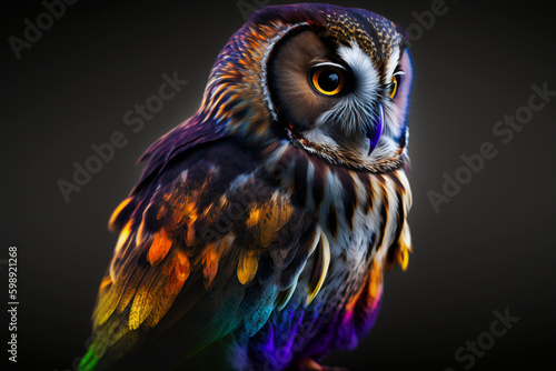 High Resolution Owl Background 