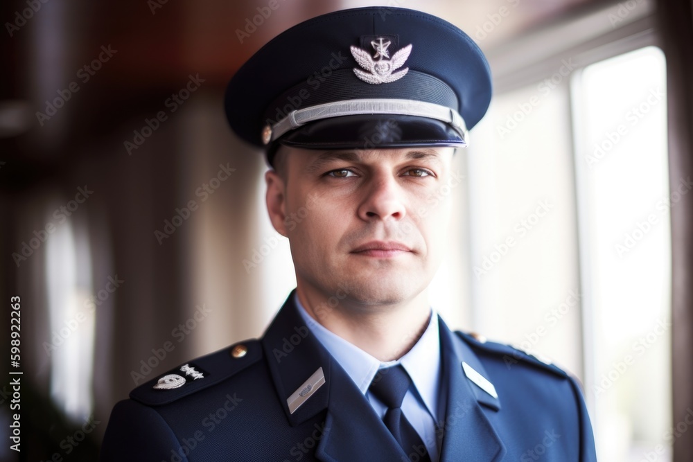 portrait of a pilot, ai generative portrait of a pilot, ai generative