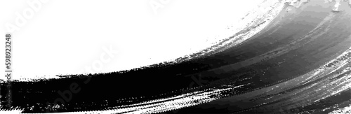 black and white