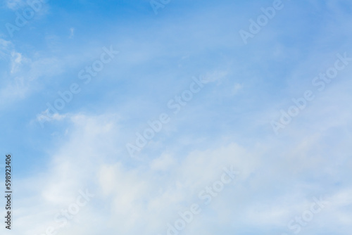 clouds and sky blue sky background with small clouds panorama