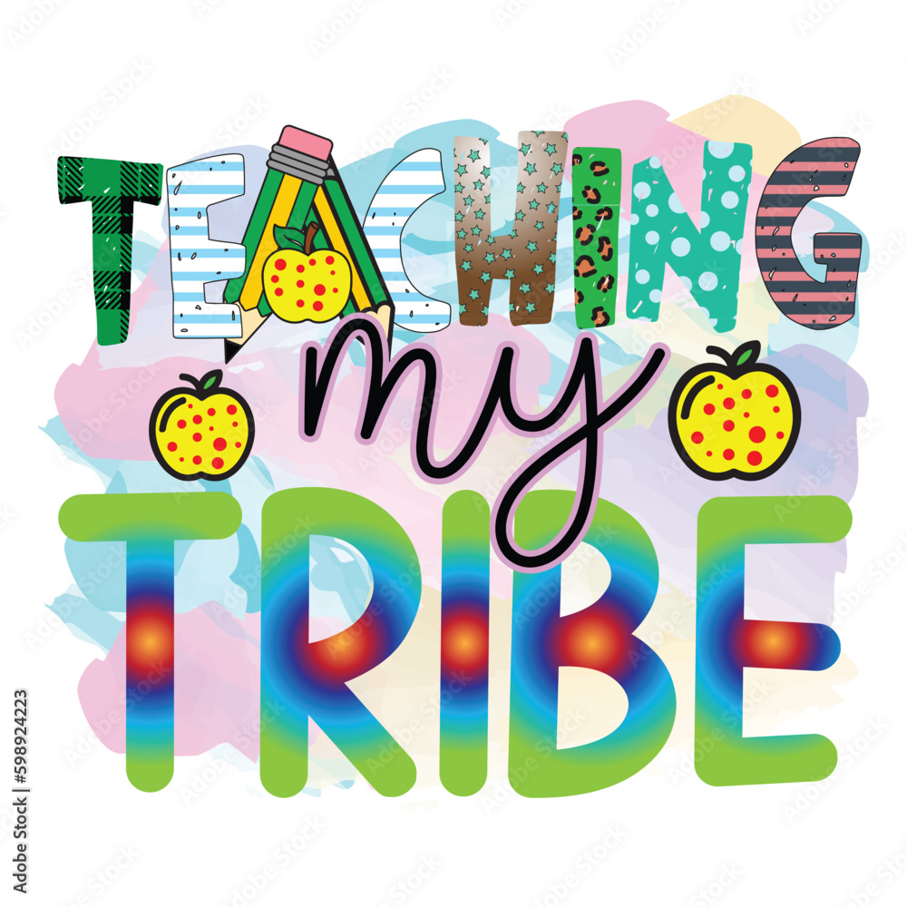Teacher Typography Sublimation Design Teacher Typography Sublimation Design