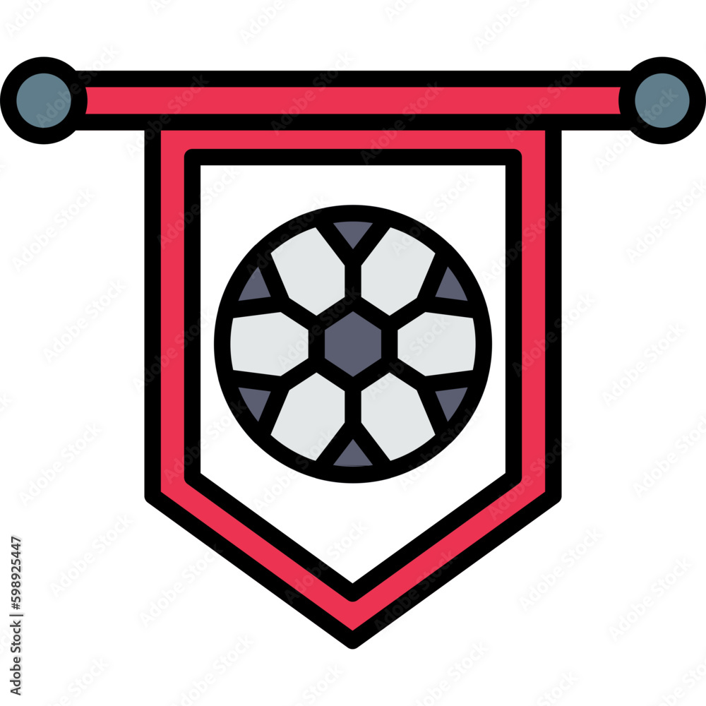 Football Banner Icon