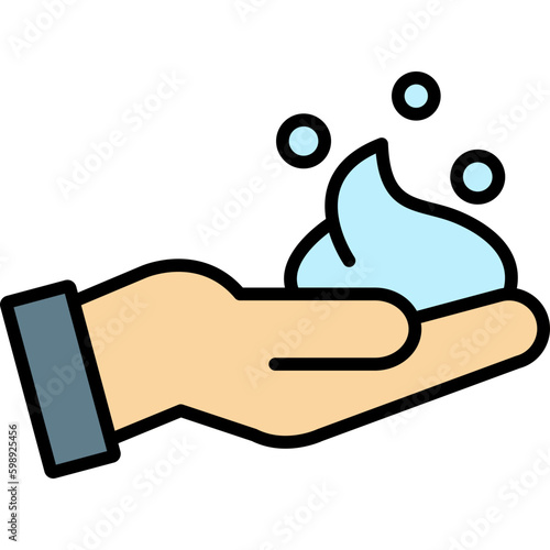 Foam Hand Icon