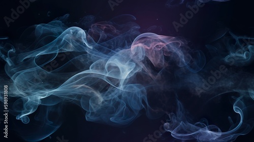 Valokuva Glänzender Rauch