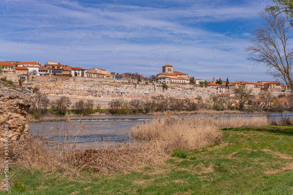 Fototapeta premium Zamora cathedral and the old town