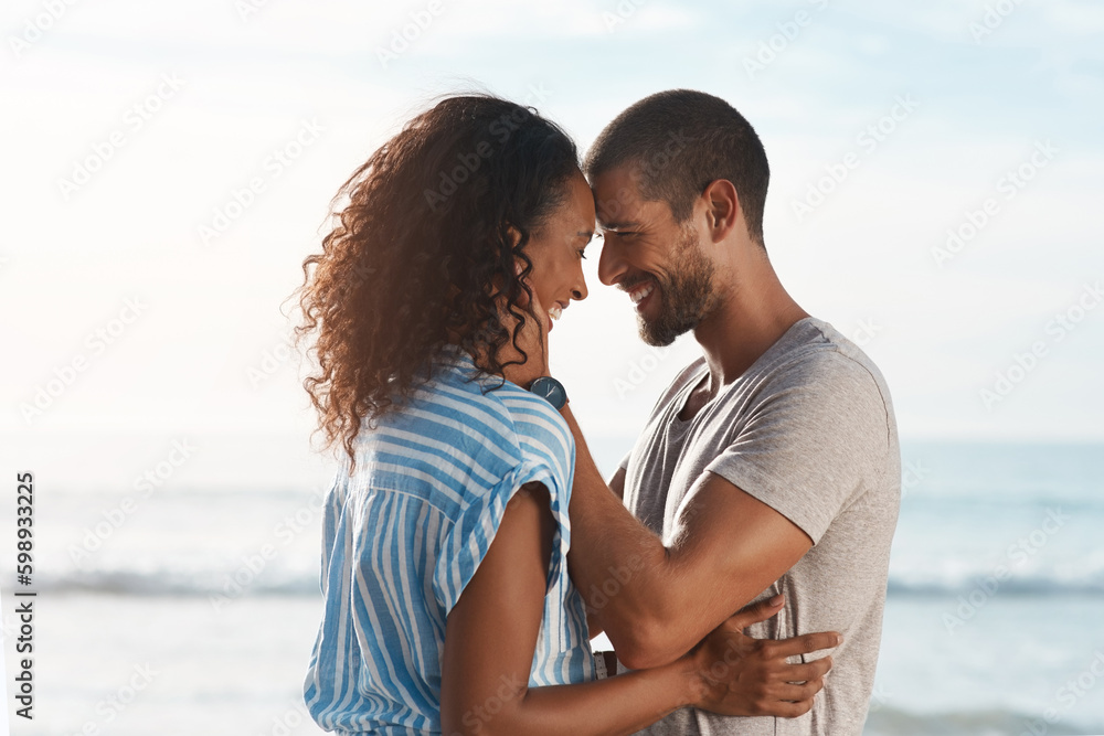 My heart only knows your name. a young couple enjoying some quality time together at the beach. My heart only knows your name. a young couple enjoying some quality time together at the beach.