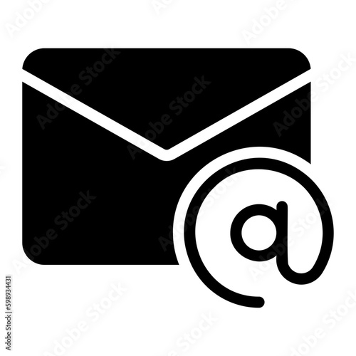 email glyph icon