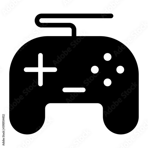 gaming glyph icon