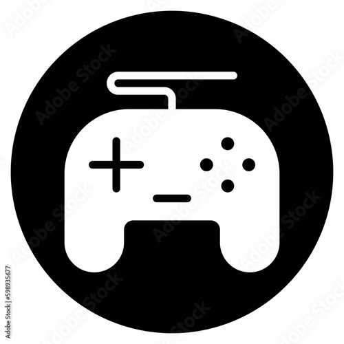 gaming glyph icon