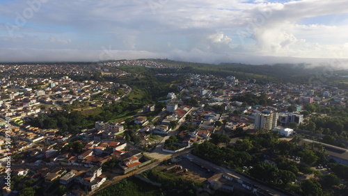 Visão aérea do bairro Recanto do Lago em Teixeira de Freitas na Bahia photo