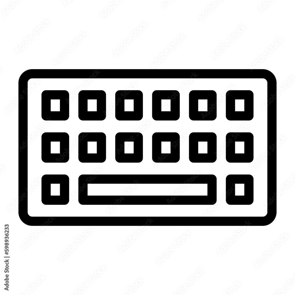 keyboard line icon keyboard line icon