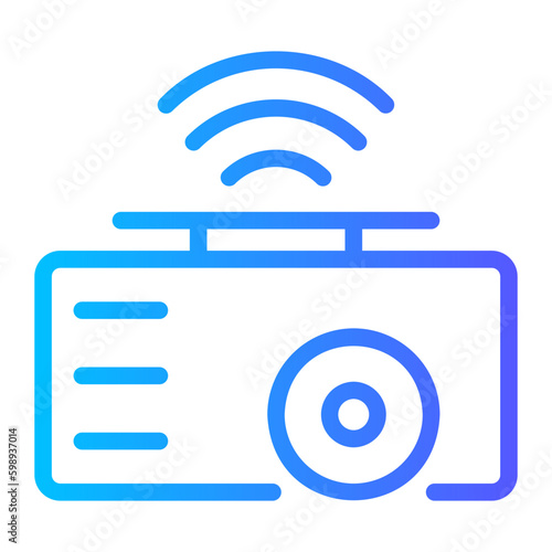 projector gradient icon