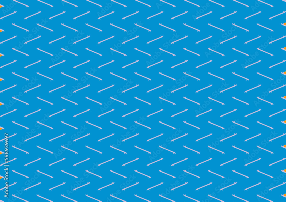 Two ways lines on blues background Two ways lines on blues background