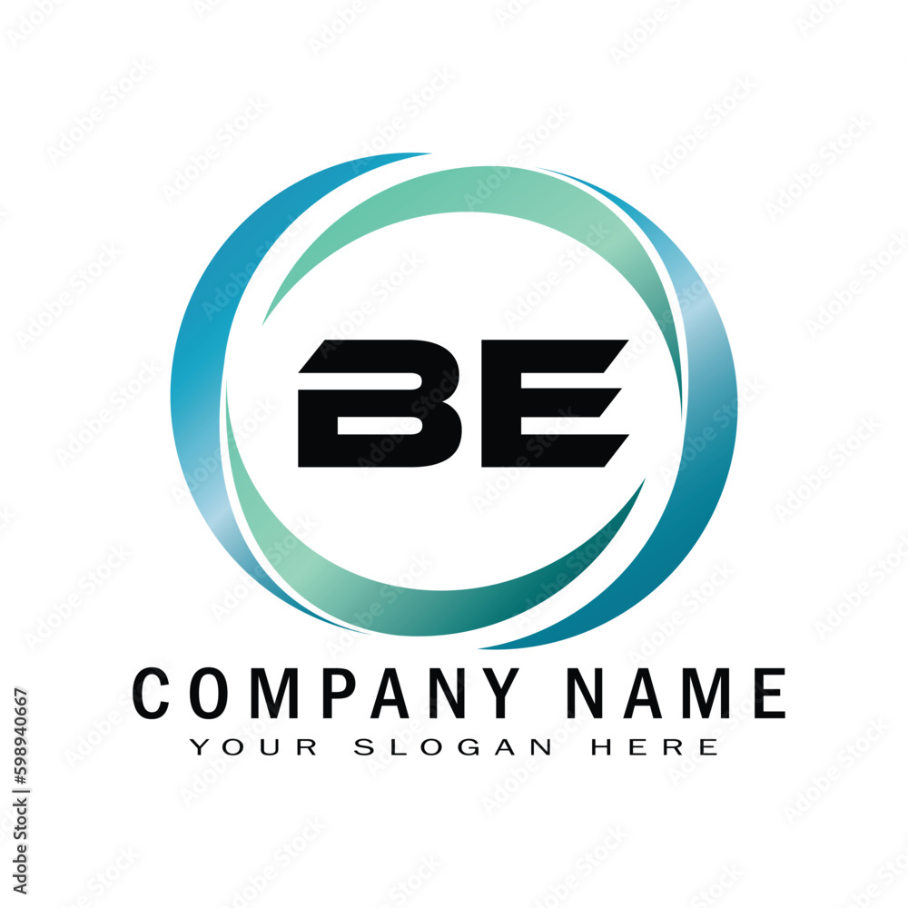 be company linked letter logo design be company linked letter logo design