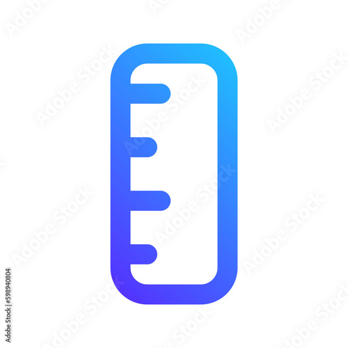 ruler gradient icon