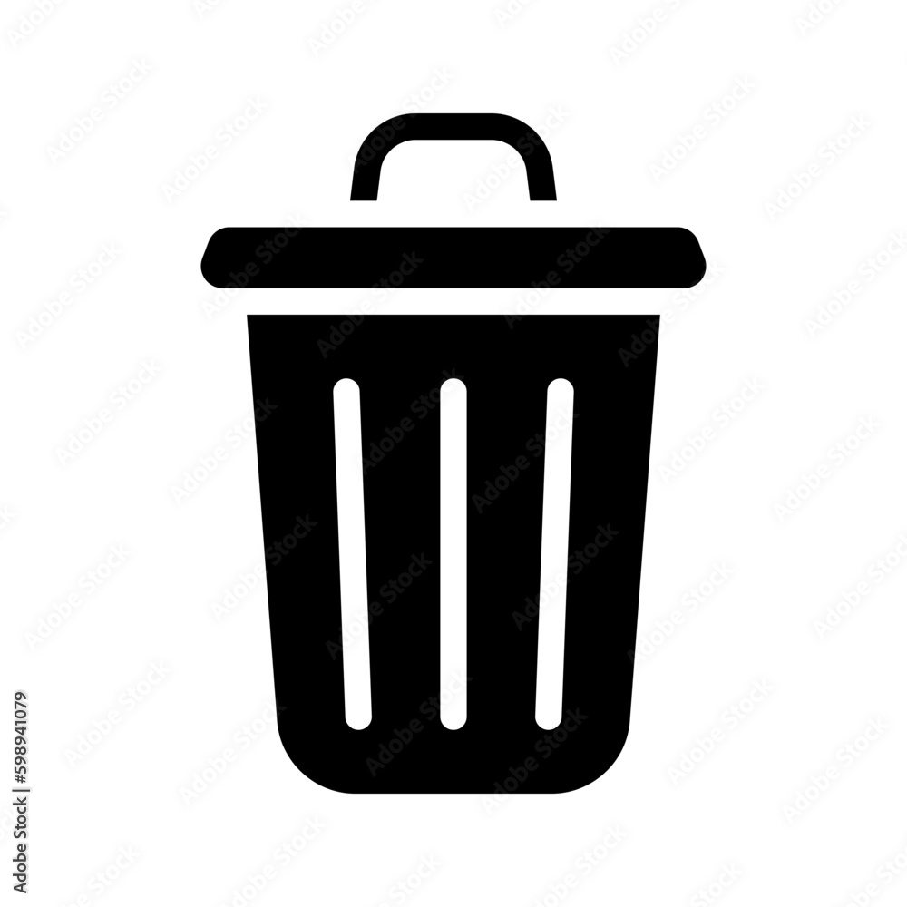 Delete icon. sign for mobile concept and web design. vector illustration Delete icon. sign for mobile concept and web design. vector illustration