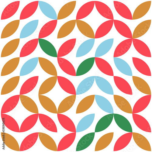 seamless pattern with leaves