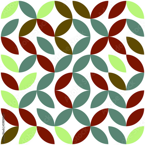 seamless pattern with leaves