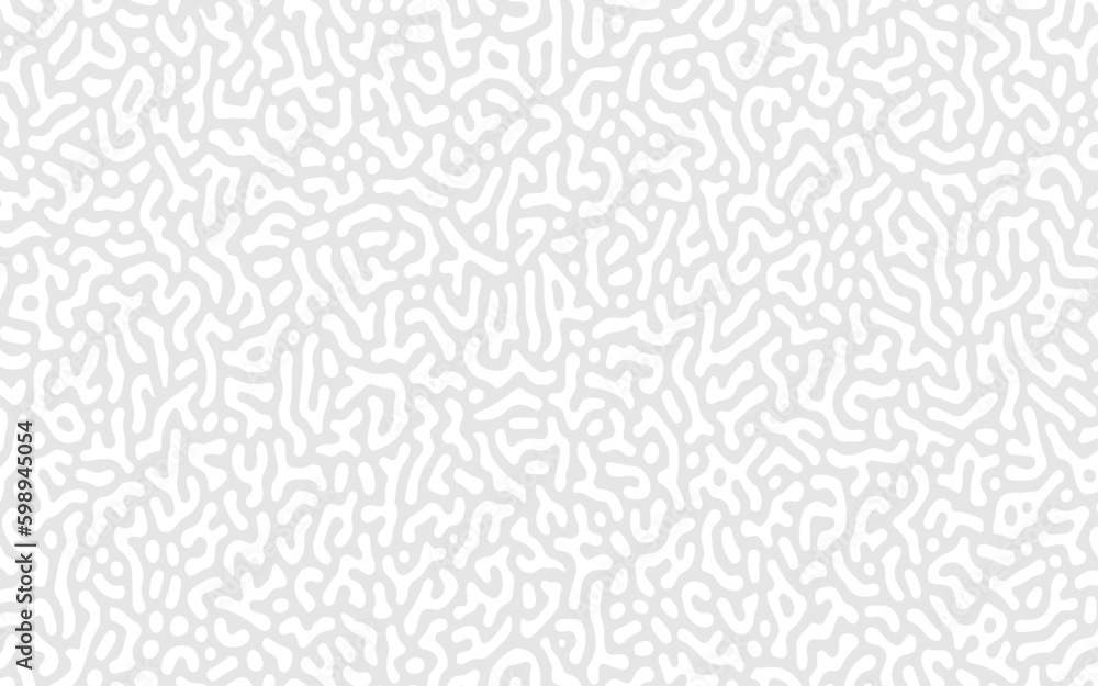 White and gray color diffusion reaction seamless pattern. White and gray color diffusion reaction seamless pattern.