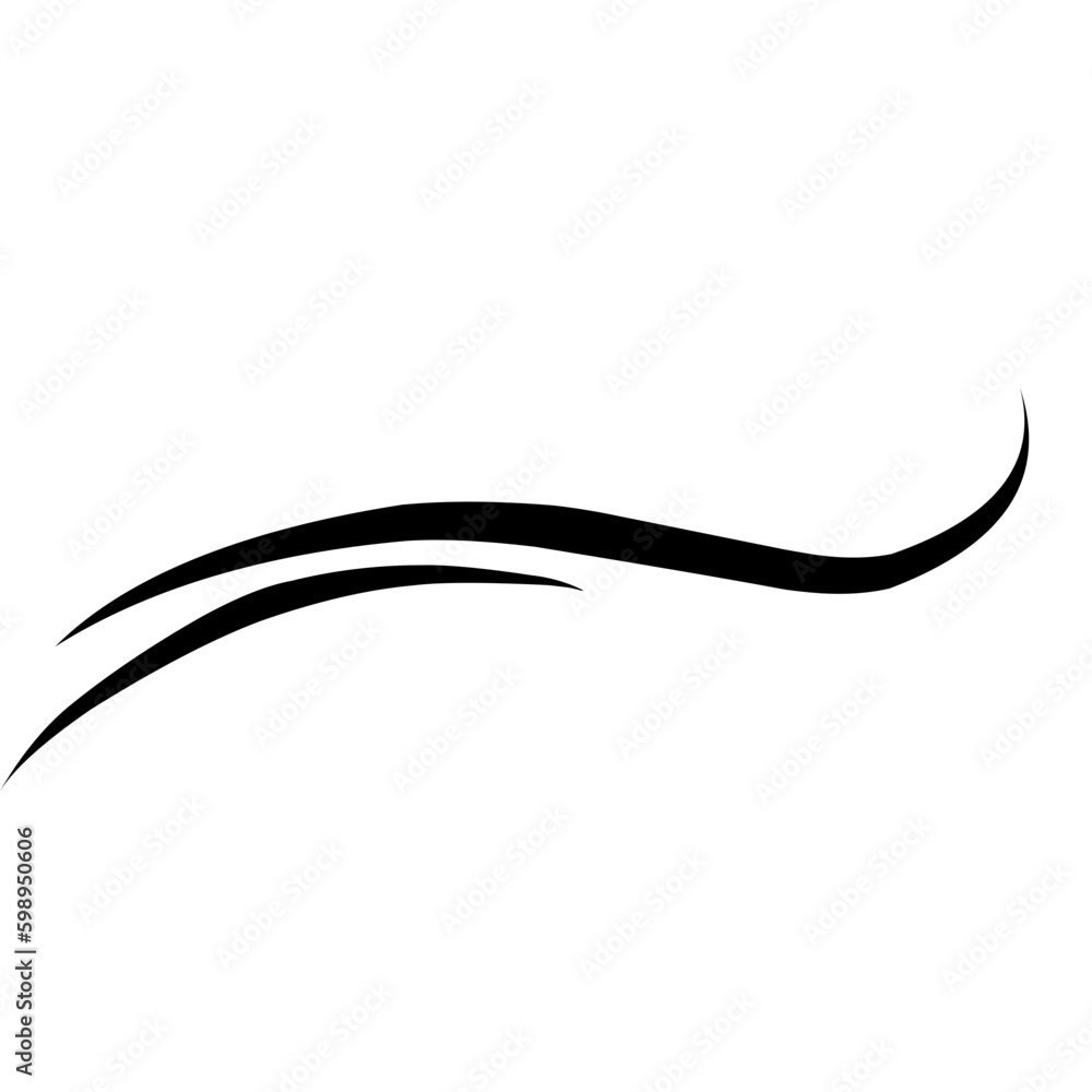Doodle Of Wind Gust Doodle Of Wind Gust