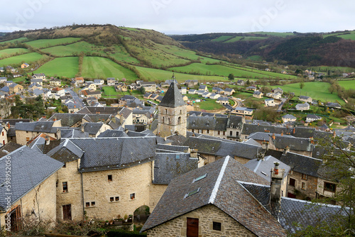 Paysage de Sévérac le Château