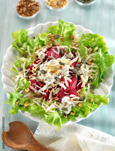 Rote-Rüben-Rohkost Salat