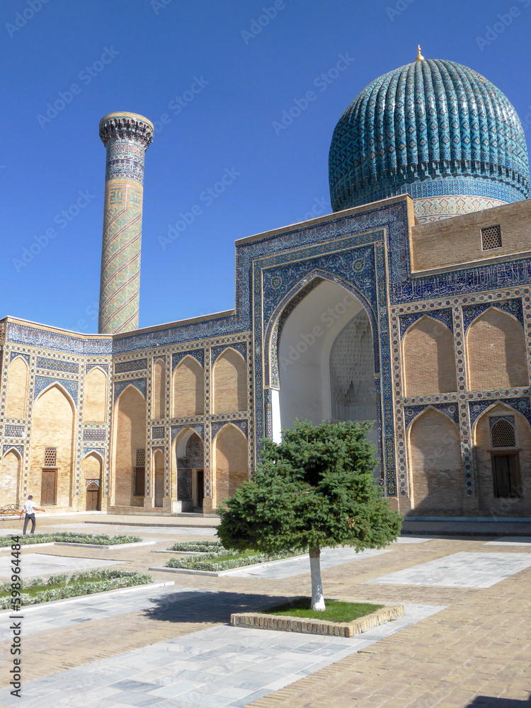 Medieval monuments in the city of Samarkand