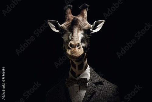 AI generated Animal in formal Suit Portrait © Florian