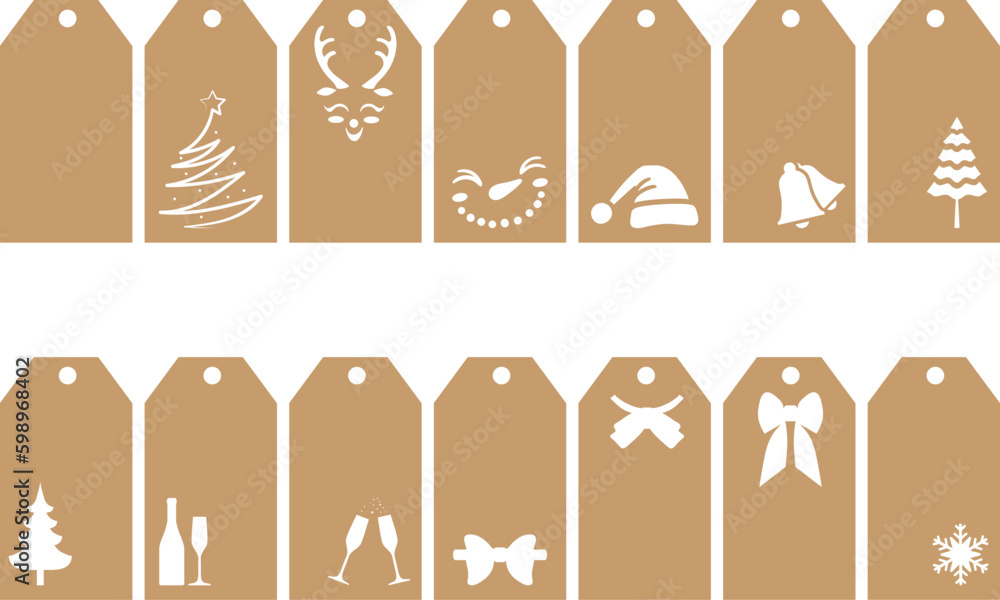 Fototapeta premium holiday tags
