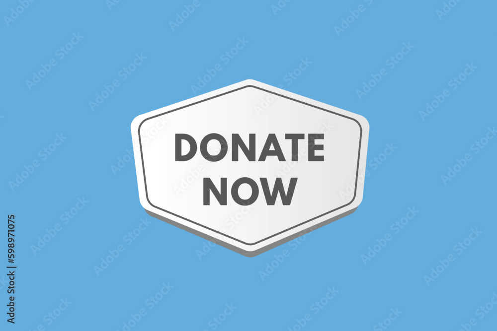 Donate Now text Button. Donate Now Sign Icon Label Sticker Web Buttons Donate Now text Button. Donate Now Sign Icon Label Sticker Web Buttons
