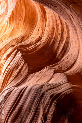 View of Antelope Canyon near Page, Arizona.