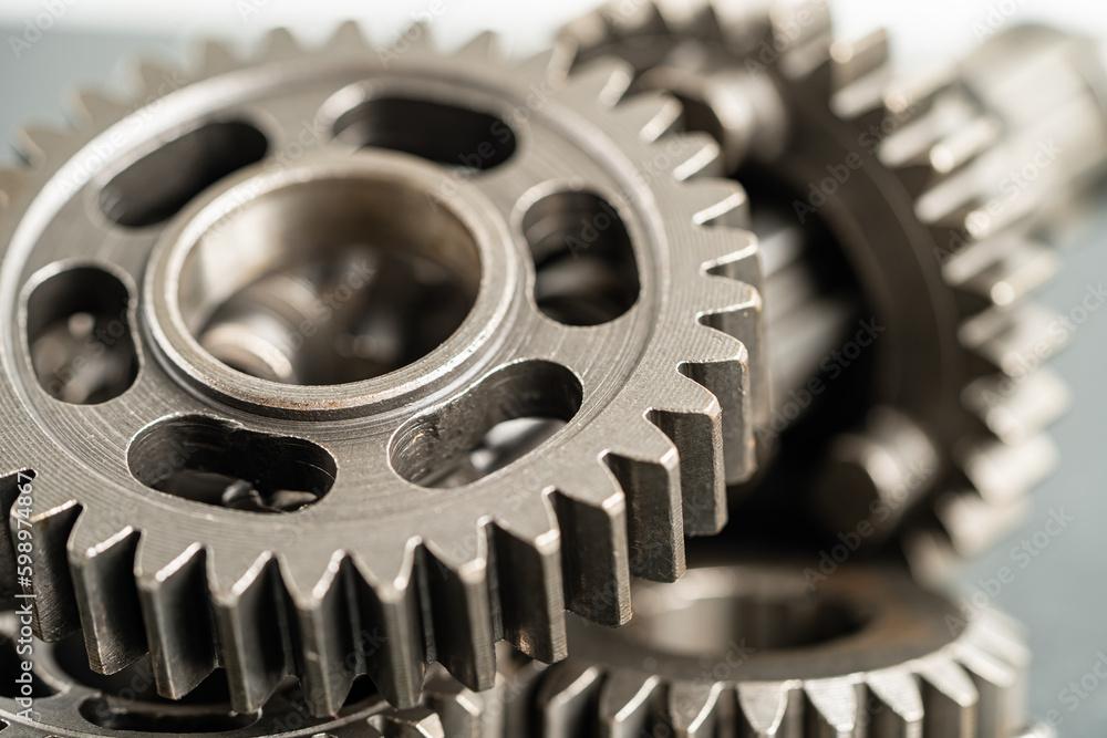 Gear and cogs wheels, clock mechanism, brass metal engine industrial. Gear and cogs wheels, clock mechanism, brass metal engine industrial.