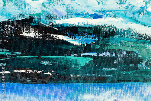 painted abstract background