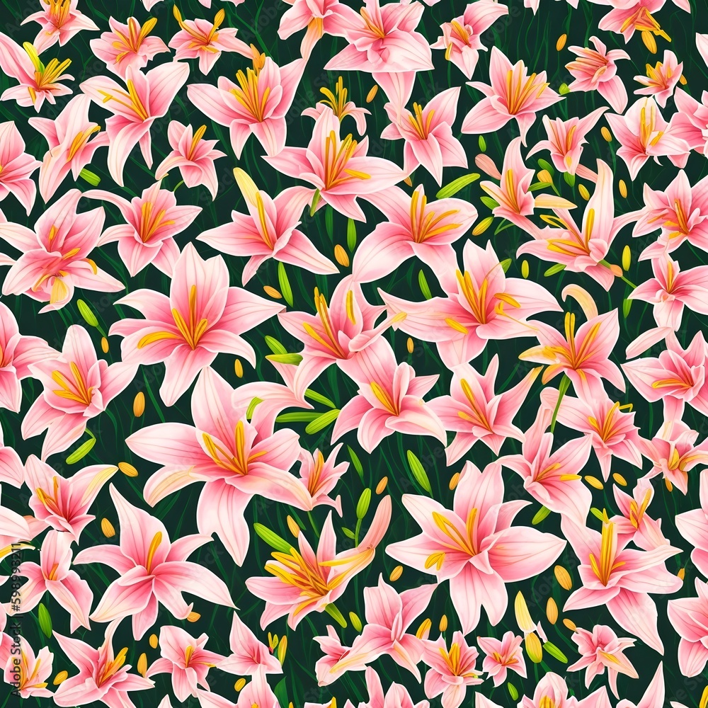 seamless floral pattern seamless floral pattern