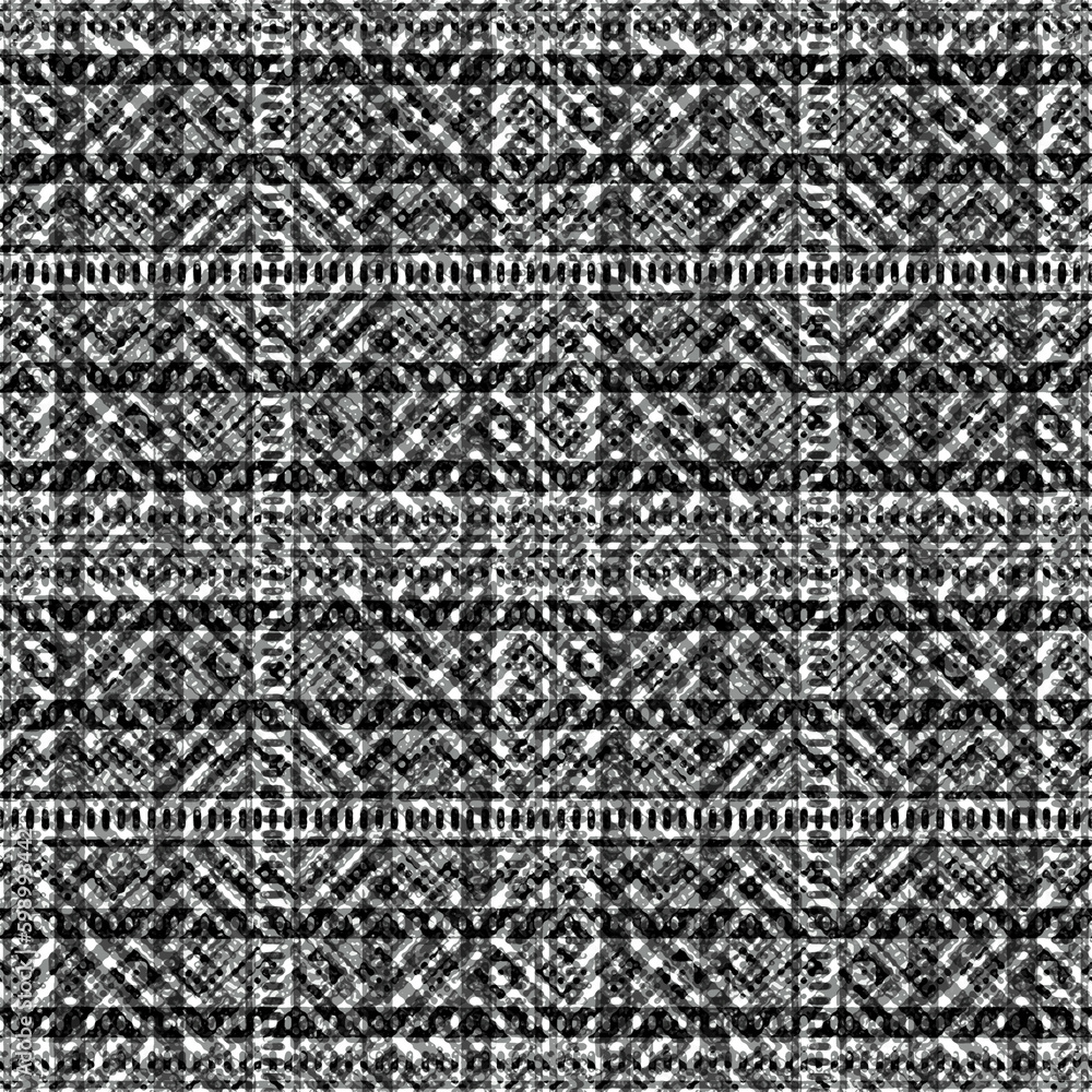 Seamless dark gray check pattern texture background with a knitted texture,simple texture A variety of different patterns.geometric plaid illustration for wallpaper postcards fabric garment poster. Seamless dark gray check pattern texture background with a knitted texture,simple texture A variety of different patterns.geometric plaid illustration for wallpaper postcards fabric garment poster.