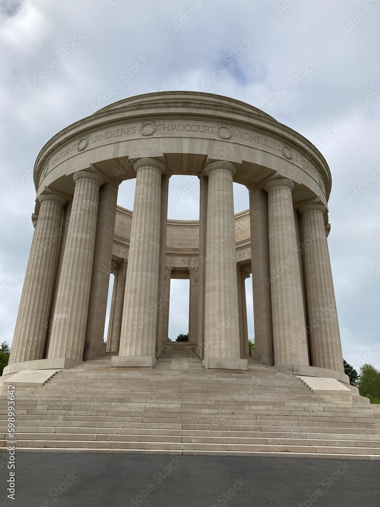 Mémorial américain de la Butte de Montsec - département de la Meuse - Lorraine - Grand est - France