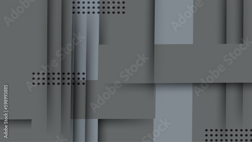 Grey abstract geometric background