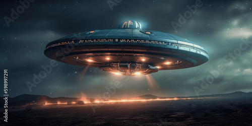 UFO, flying saucer, alien flying object