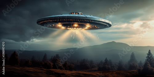 UFO  flying saucer  alien flying object