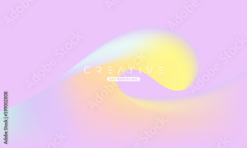 Abstract liquid gradient Background. Fluid colour mix. purple and Yellow vivid color blend. Modern Design Template For Your ad Banner, Poster, Cover, Web page, Brochure, and flyer. Vector Eps 10