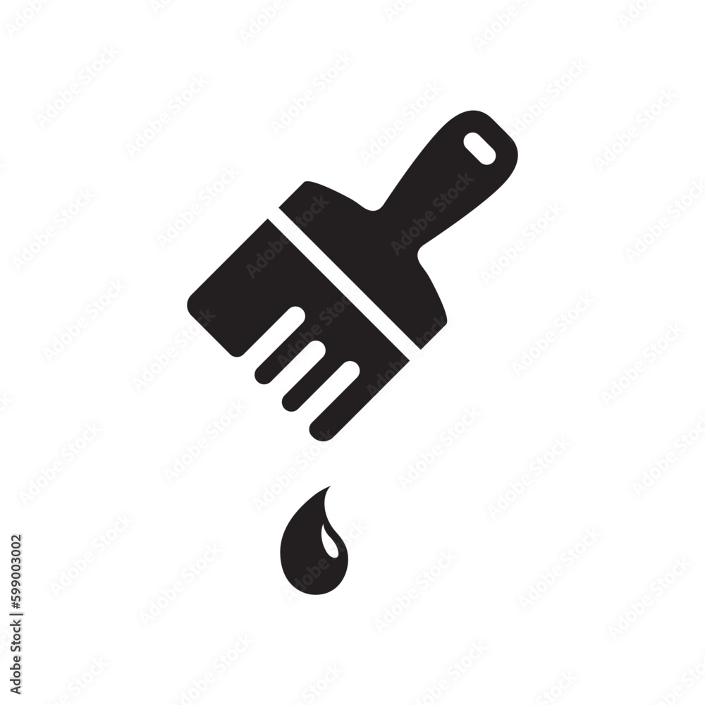 Paint brush vector icon. Paint brush flat sign design. Brush vector symbol pictogram. UX UI icon Paint brush vector icon. Paint brush flat sign design. Brush vector symbol pictogram. UX UI icon