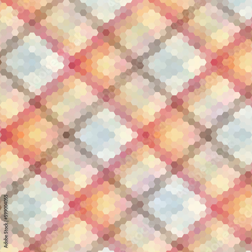 Color hexagon background. Design element. Geometric image. eps 10