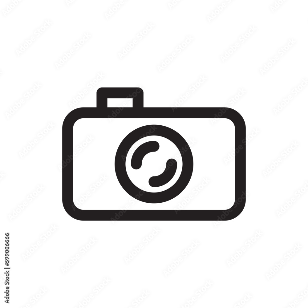 Video camera vector icon. Photo camera vector icon. Camera flat sign design. Recorder linear outline symbol pictogram. UX UI icon Video camera vector icon. Photo camera vector icon. Camera flat sign design. Recorder linear outline symbol pictogram. UX UI icon